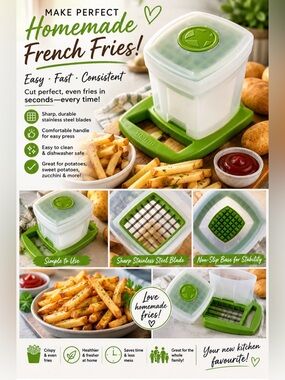 Homemade French Fry Cutter